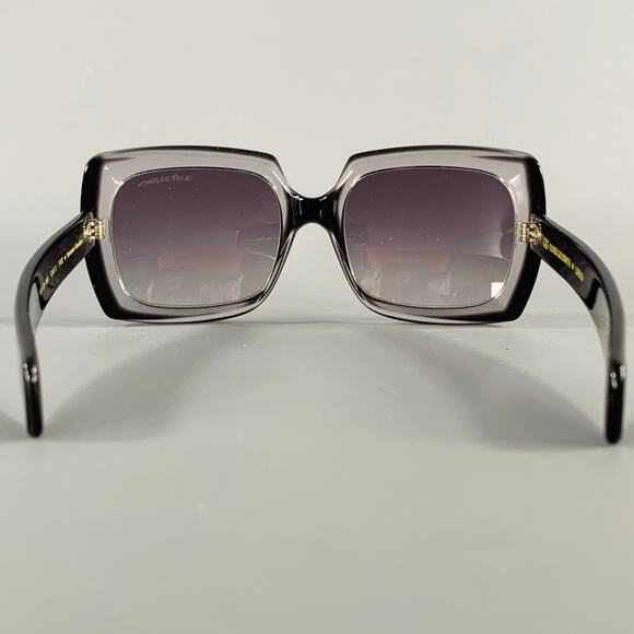 OLIVER GOLDSMITH Black Grey Acetate Sunglasses - Picture 3 of 8